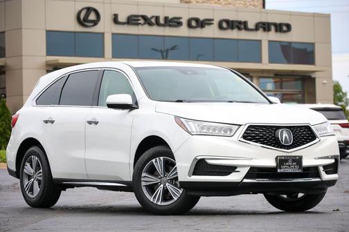 Platinum White Pearl 2020 Acura MDX 3.5L