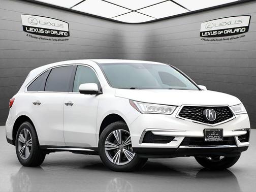 Platinum White Pearl 2020 Acura MDX 3.5L