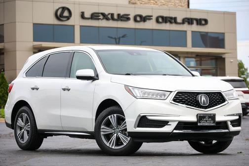 Platinum White Pearl 2020 Acura MDX 3.5L