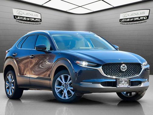 Deep Crystal Blue Mica 2021 Mazda CX-30 Premium Package