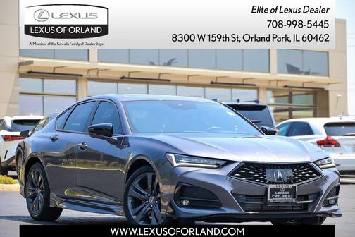 Modern Steel Metallic 2022 Acura TLX A-Spec