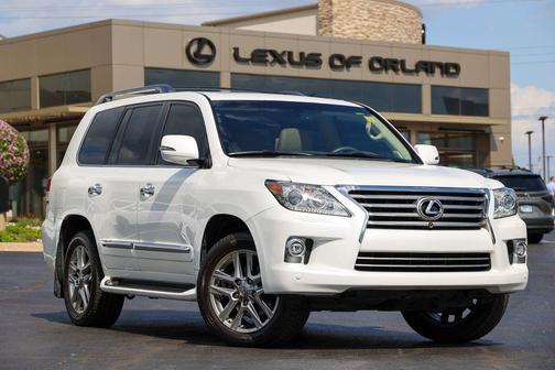 Starfire Pearl 2014 Lexus LX 570 Base