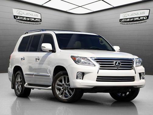 Starfire Pearl 2014 Lexus LX 570 Base