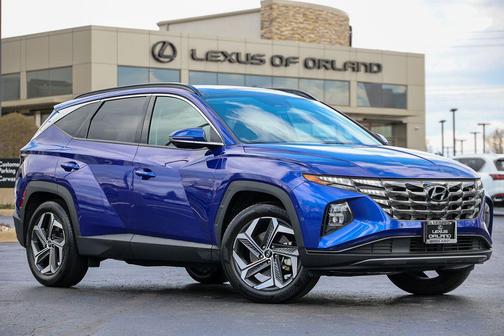 Intense Blue 2022 Hyundai TUCSON Limited