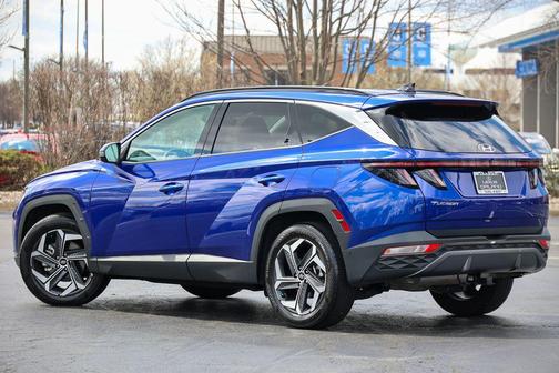 Intense Blue 2022 Hyundai TUCSON Limited