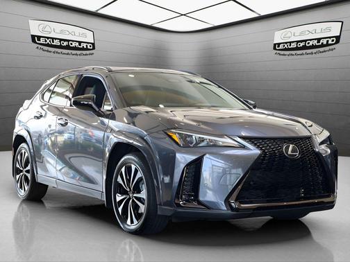 Cloudburst Gray w/Obsidian Roof 2026 Lexus UX 300h F SPORT Design