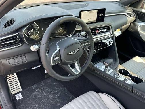 Red 2026 Genesis G70 3.3T Sport Prestige