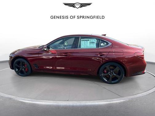 Red 2026 Genesis G70 3.3T Sport Prestige
