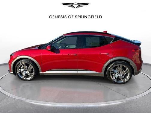 Red 2023 Genesis GV60 Performance