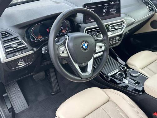 Black Sapphire Metallic 2023 BMW X3 xDrive30i
