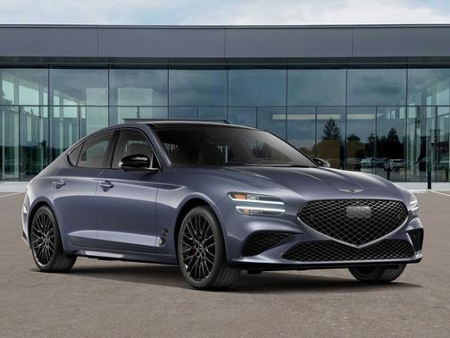 Blue 2026 Genesis G70 3.3T Prestige Graphite