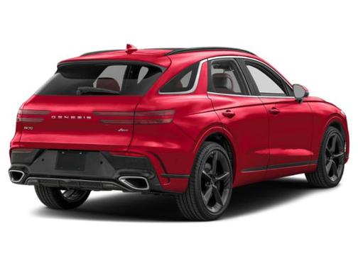 Red 2026 Genesis GV70 3.5T Sport Prestige