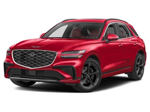 Red 2026 Genesis GV70 3.5T Sport Prestige