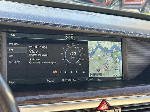 Caspian Black 2017 Genesis G90 3.3T Premium