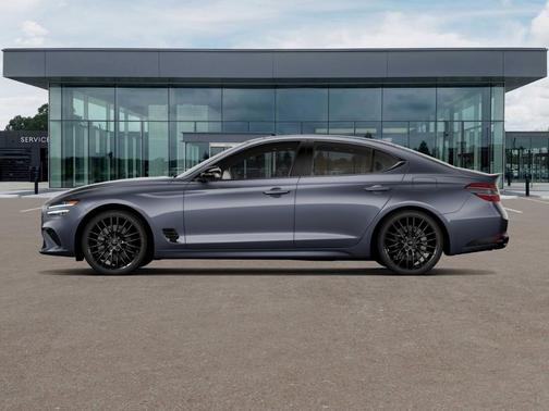 Blue 2026 Genesis G70 3.3T Prestige Graphite