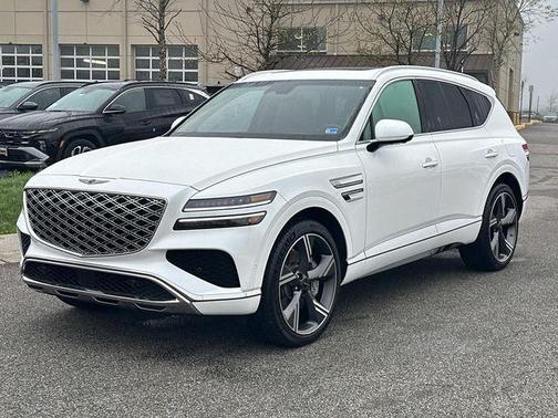 White 2025 Genesis GV80 3.5T Prestige