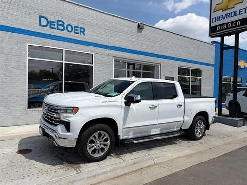 Summit White 2025 Chevrolet Silverado 1500 LTZ
