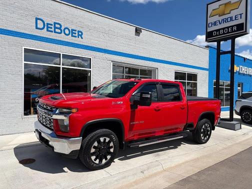 Red 2020 Chevrolet Silverado 3500 LT