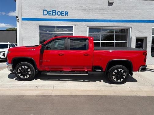 Red 2020 Chevrolet Silverado 3500 LT