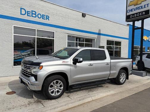 Silver Ice Metallic 2022 Chevrolet Silverado 1500 LTZ