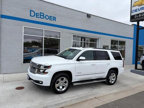 Summit White 2018 Chevrolet Tahoe LT