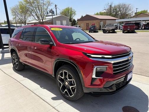 Radiant Red 2026 Chevrolet Traverse High Country