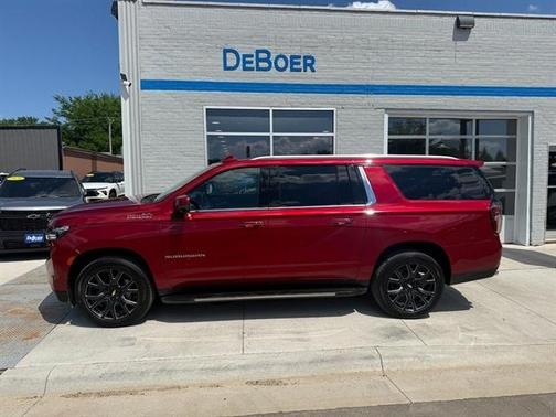 Cherry Red Tintcoat 2022 Chevrolet Suburban High Country