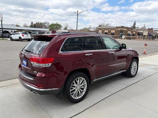 Velvet Red Pearlcoat 2017 Jeep Grand Cherokee Summit