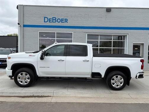 Summit White 2021 Chevrolet Silverado 2500 LTZ
