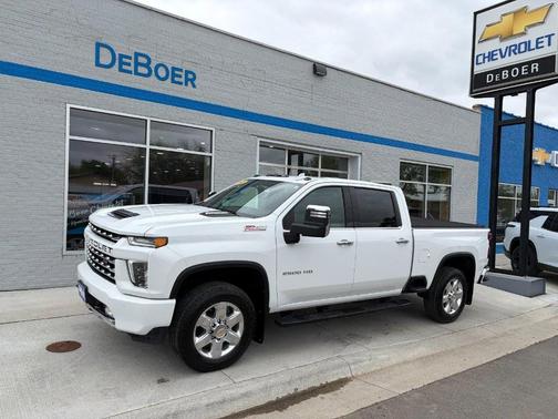 Summit White 2021 Chevrolet Silverado 2500 LTZ