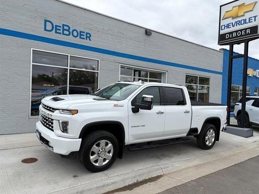 Summit White 2021 Chevrolet Silverado 2500 LTZ