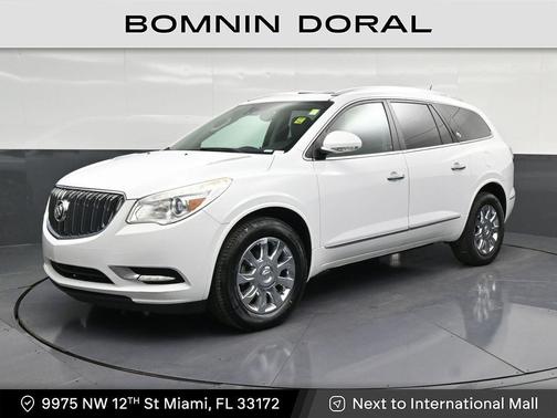 Summit White 2017 Buick Enclave Premium