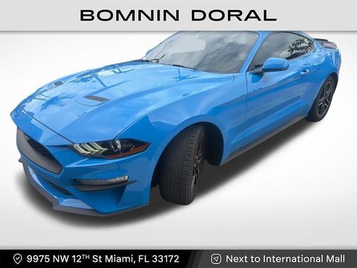 Grabber Blue 2023 Ford Mustang EcoBoost