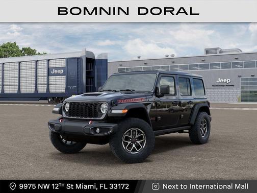 Black 2026 Jeep Wrangler Rubicon