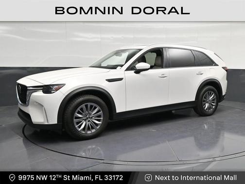 Rhodium White Metallic 2024 Mazda CX-90 Preferred Plus