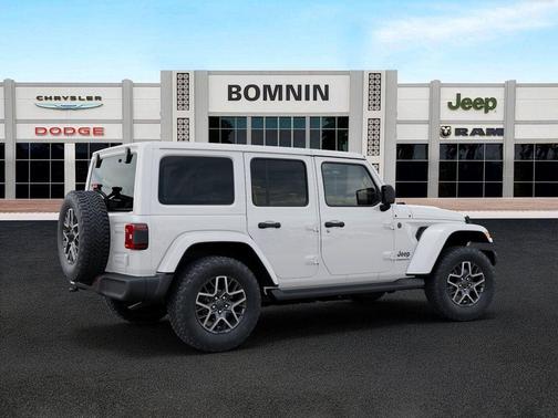Bright White Clearcoat 2026 Jeep Wrangler Sahara