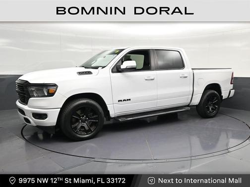 Bright White Clearcoat 2020 RAM 1500 Big Horn