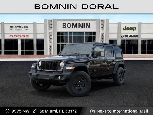 Black Clearcoat 2026 Jeep Wrangler Sport