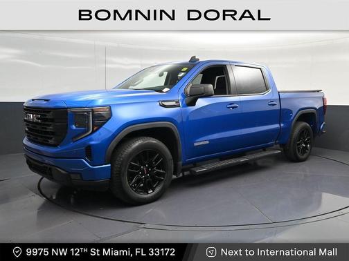 Blue Metallic 2023 GMC Sierra 1500 Elevation