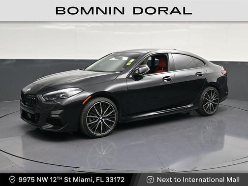 Black Sapphire Metallic 2024 BMW 228 Gran Coupe 228i sDrive Gran Coupe