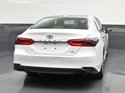 Super White 2019 Toyota Camry LE