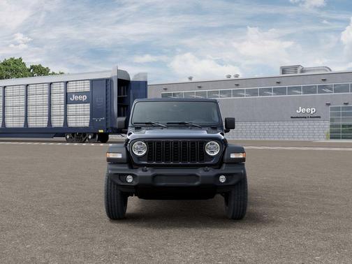 Black 2026 Jeep Wrangler Sport