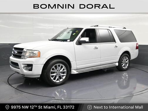 Oxford White 2016 Ford Expedition EL Limited