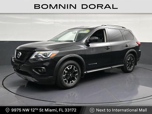 Magnetic Black 2020 Nissan Pathfinder SV