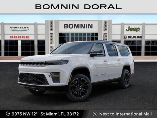 Bright White Clearcoat 2026 Jeep Grand Wagoneer L Summit