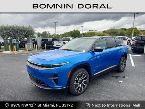 Hydro Blue Pearlcoat 2025 Jeep Wagoneer S Limited