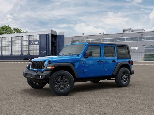 Blue 2026 Jeep Wrangler Sport