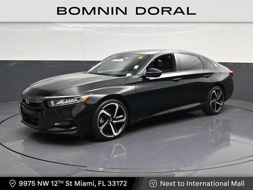Black 2020 Honda Accord Sport 1.5T
