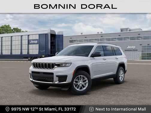 Bright White Clearcoat 2026 Jeep Grand Cherokee L Laredo