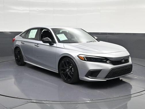 Silver 2023 Honda Civic Sport